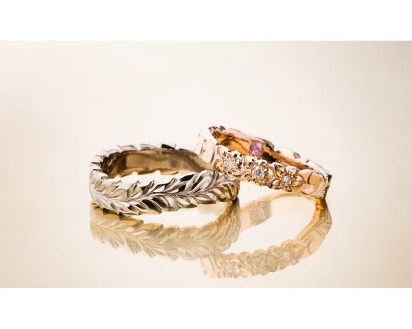 ハワイアンの結婚指輪