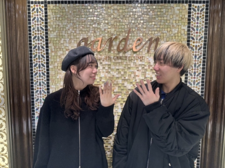 神戸市中央区よりご来店『FISCHER』の結婚指輪をご成約