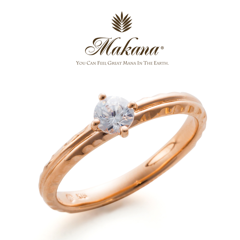 三宮・神戸でおすすめのハワイアンジュエリーの婚約指輪 Makana ME-5