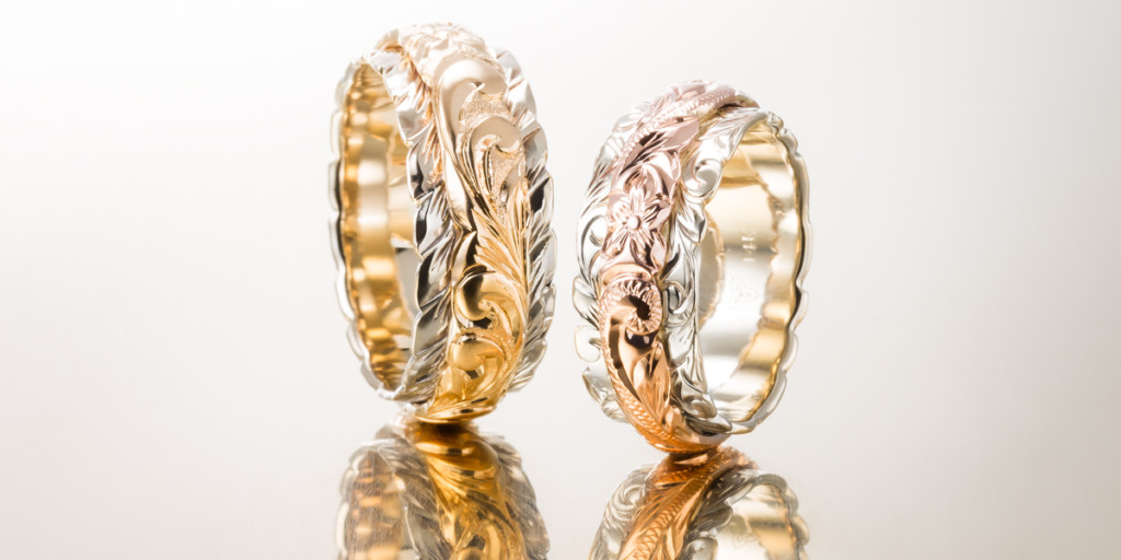 MAILEのコンビ結婚指輪