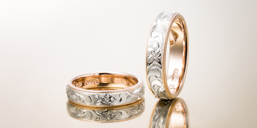 MAILEの結婚指輪　コンビ