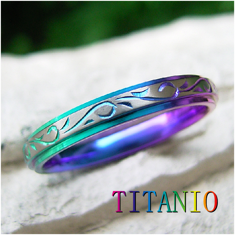 titanio 唐草3mm