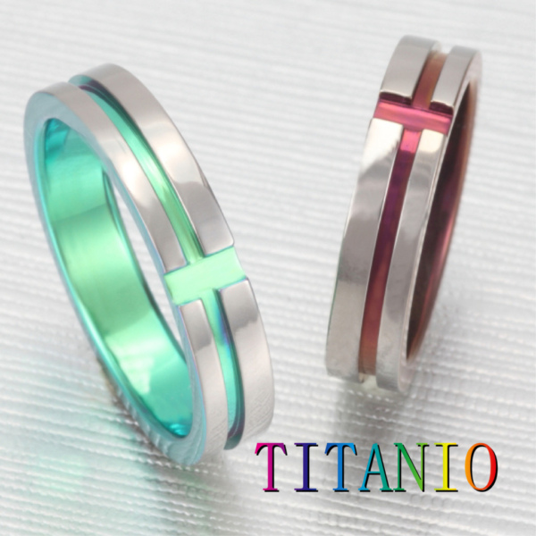 Titanio　結婚指輪　10万円