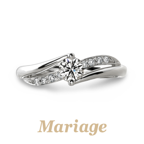 Mariage ent × garden > Premiere　プルミエール
受注生産のエンゲージリング